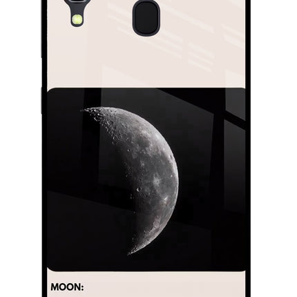 Moon Phase Samsung A30 Glass Case