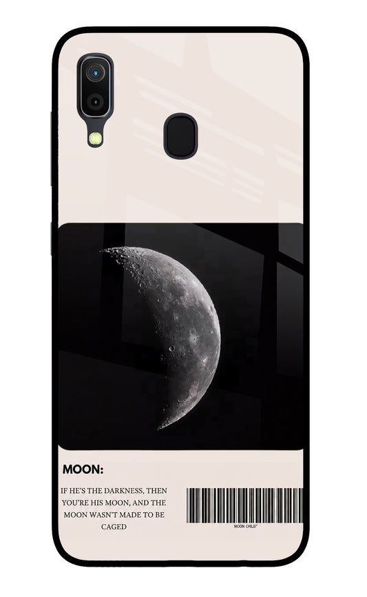 Moon Phase Samsung A30 Glass Case