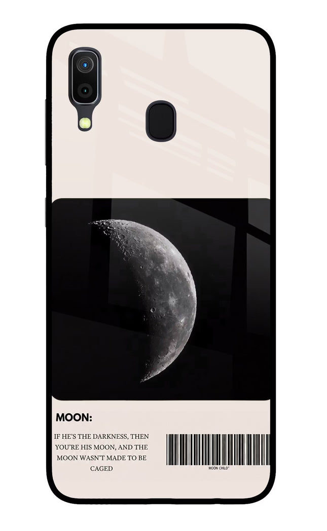 Moon Phase Samsung A30 Glass Case