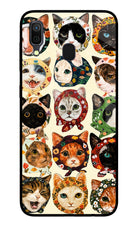 Cool Cat Samsung A30 Glass Case