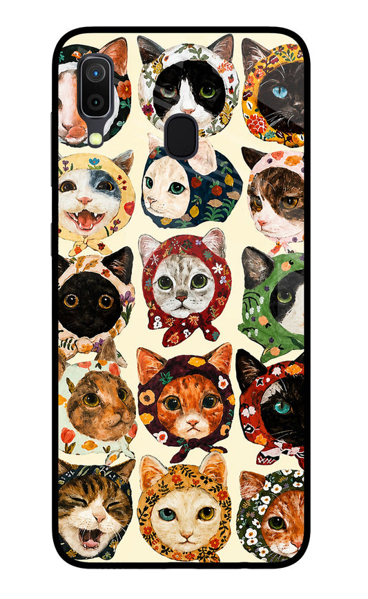 Cool Cat Samsung A30 Glass Case