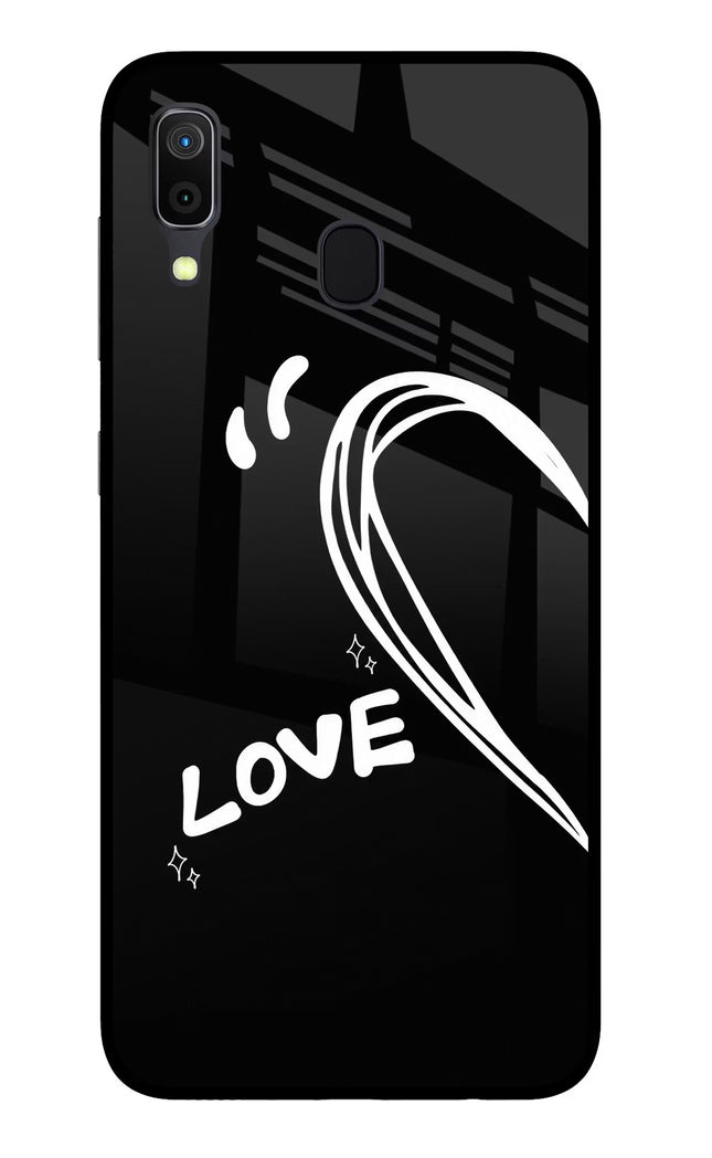 Love Line Samsung A30 Glass Case