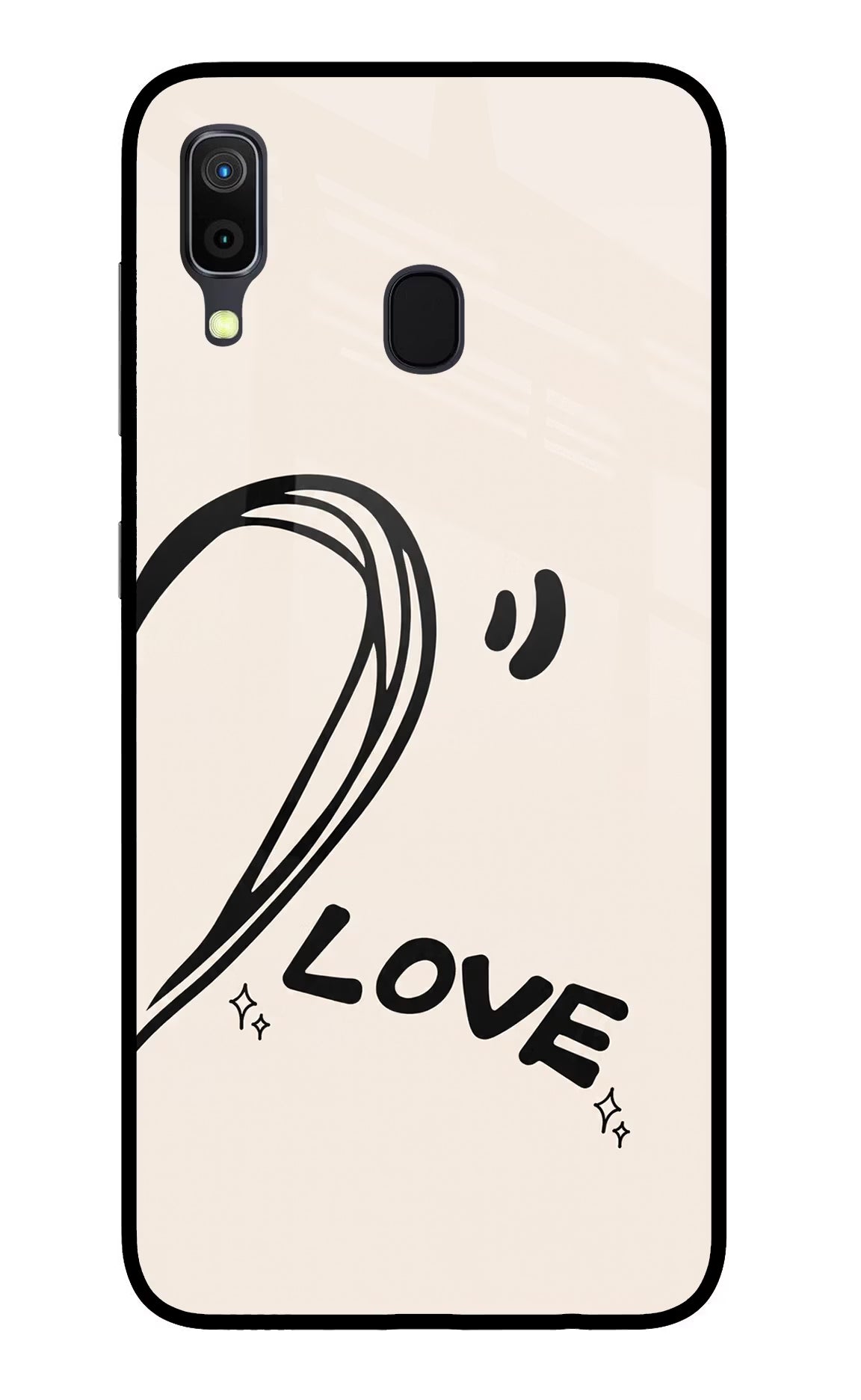 Soul Line Samsung A30 Glass Case