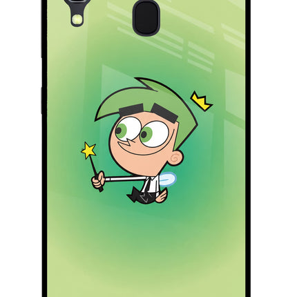 Cosmo Magic Samsung A30 Glass Case Back Cover by Casekaro