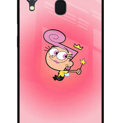 Wanda Magic Samsung A30 Glass Case Back Cover by Casekaro