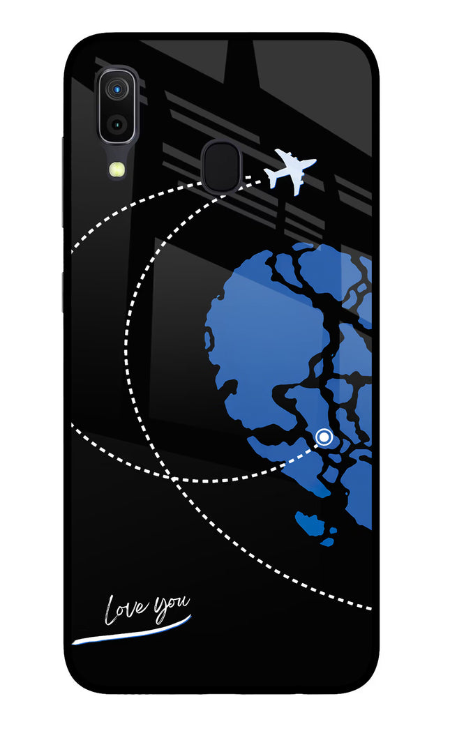 Love Orbit Samsung A30 Glass Case