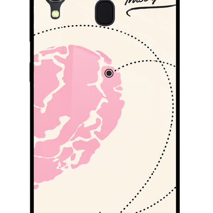 Miss Orbit Samsung A30 Glass Case