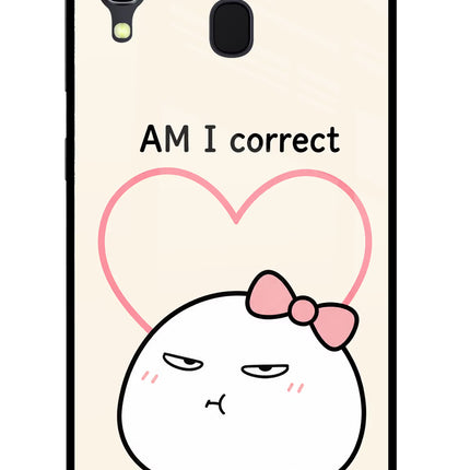 Always Right Samsung A30 Glass Case Back Cover by Casekaro
