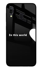 This World Samsung A30 Glass Case