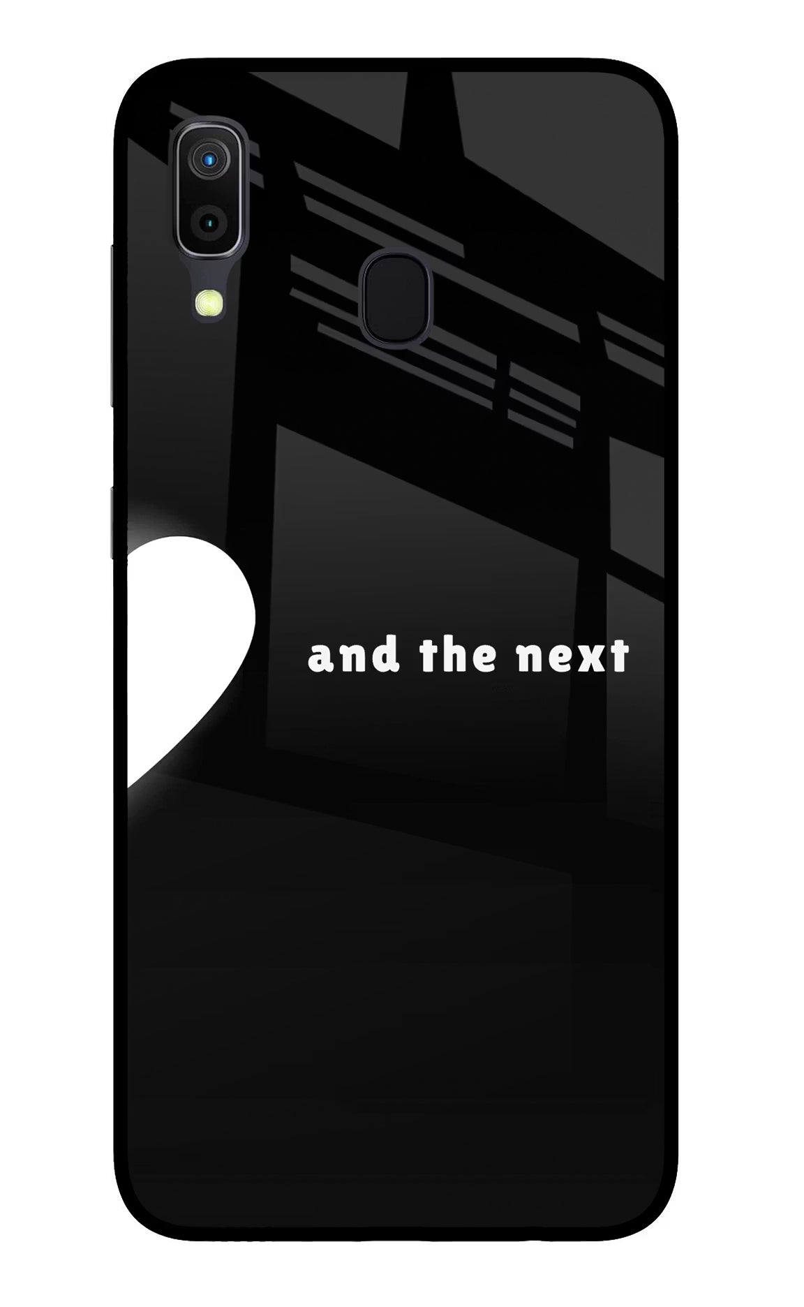 Next World Samsung A30 Glass Case