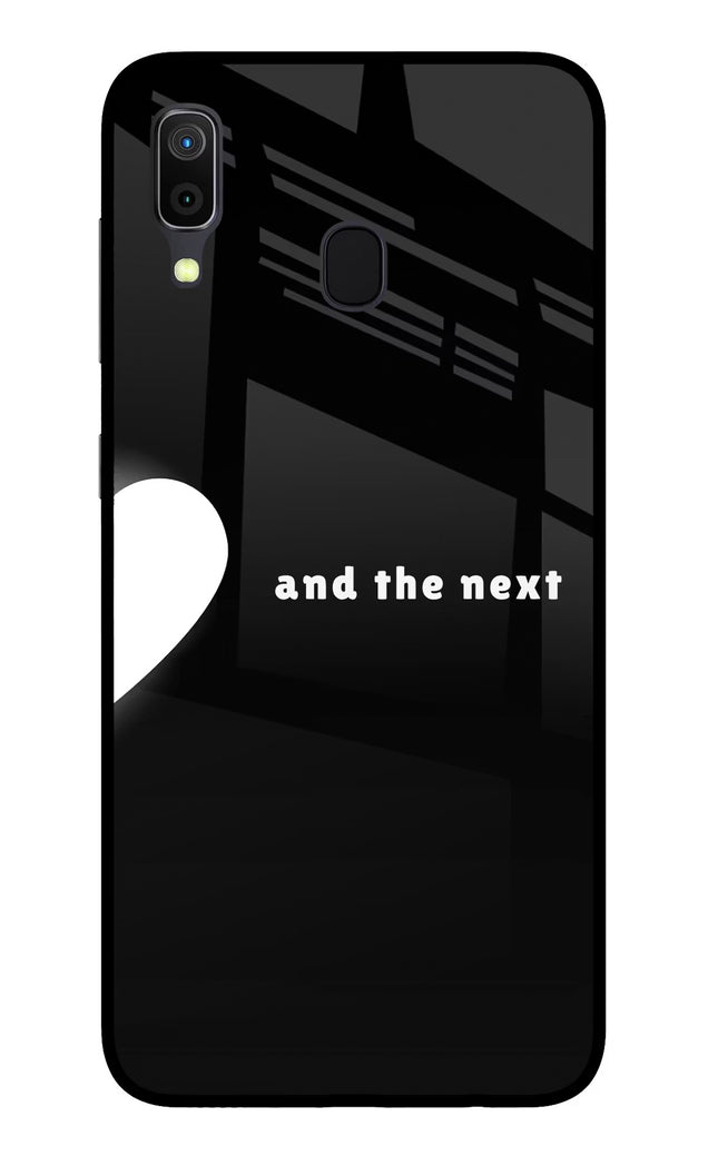 Next World Samsung A30 Glass Case