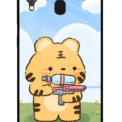 Tiger Treat Samsung A30 Glass Case