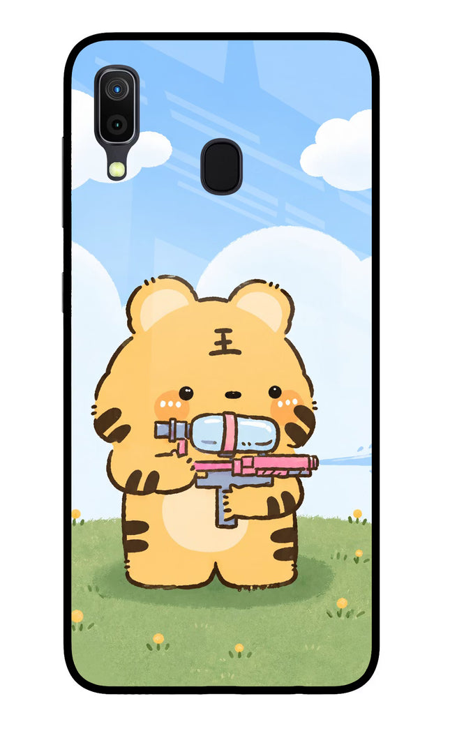 Tiger Treat Samsung A30 Glass Case