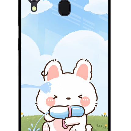 Bunny Treat Samsung A30 Glass Case