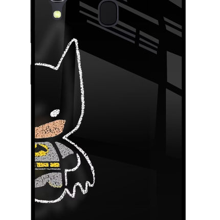 Bat Kitty Samsung A30 Glass Case