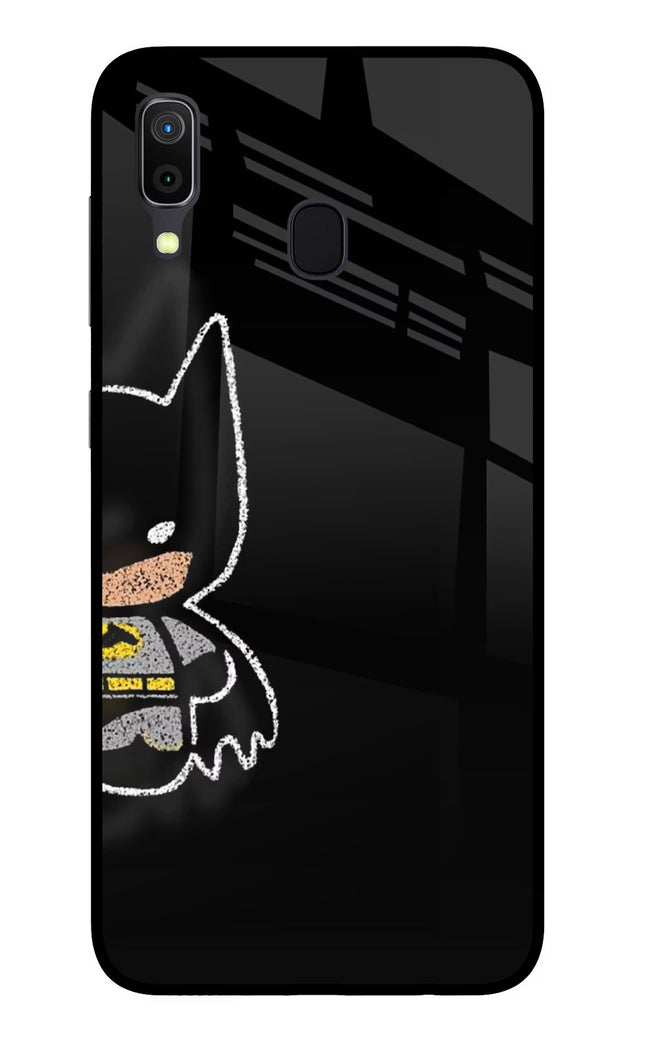 Bat Kitty Samsung A30 Glass Case