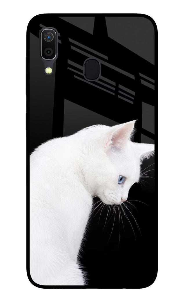 Snow Gaze Samsung A30 Glass Case