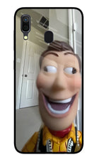 Side Eye Woody Samsung A30 Glass Case