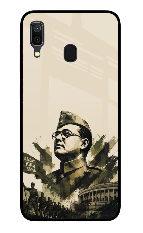 Netaji Rising Samsung A30 Glass Case