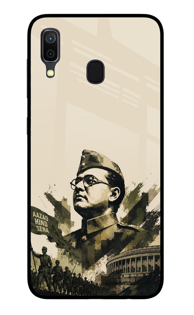 Netaji Rising Samsung A30 Glass Case