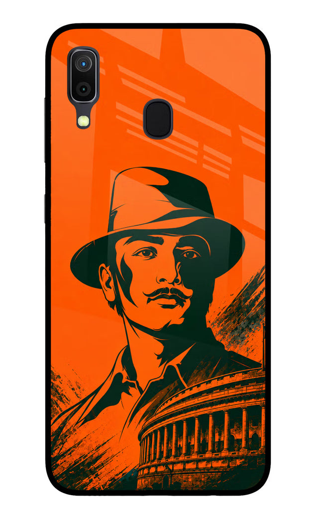 Bhagat Singh Legacy Samsung A30 Glass Case