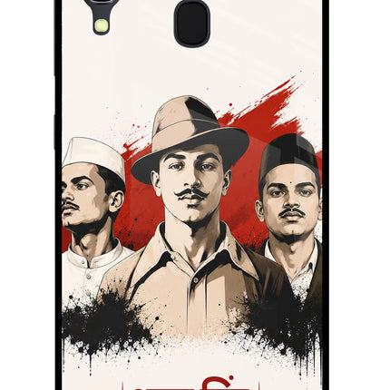 Sardar Patel Iron Will Samsung A30 Glass Case