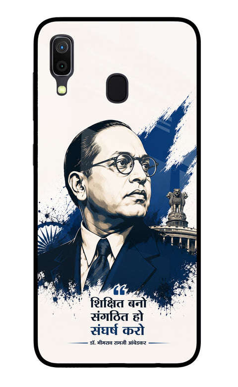 Bhagat Singh Trio Samsung A30 Glass Case