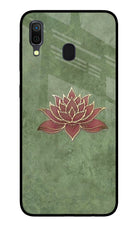 Lotus Grace Samsung A30 Glass Case