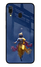 Cosmic Krishna Samsung A30 Glass Case