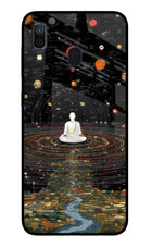 Space Monk Samsung A30 Glass Case