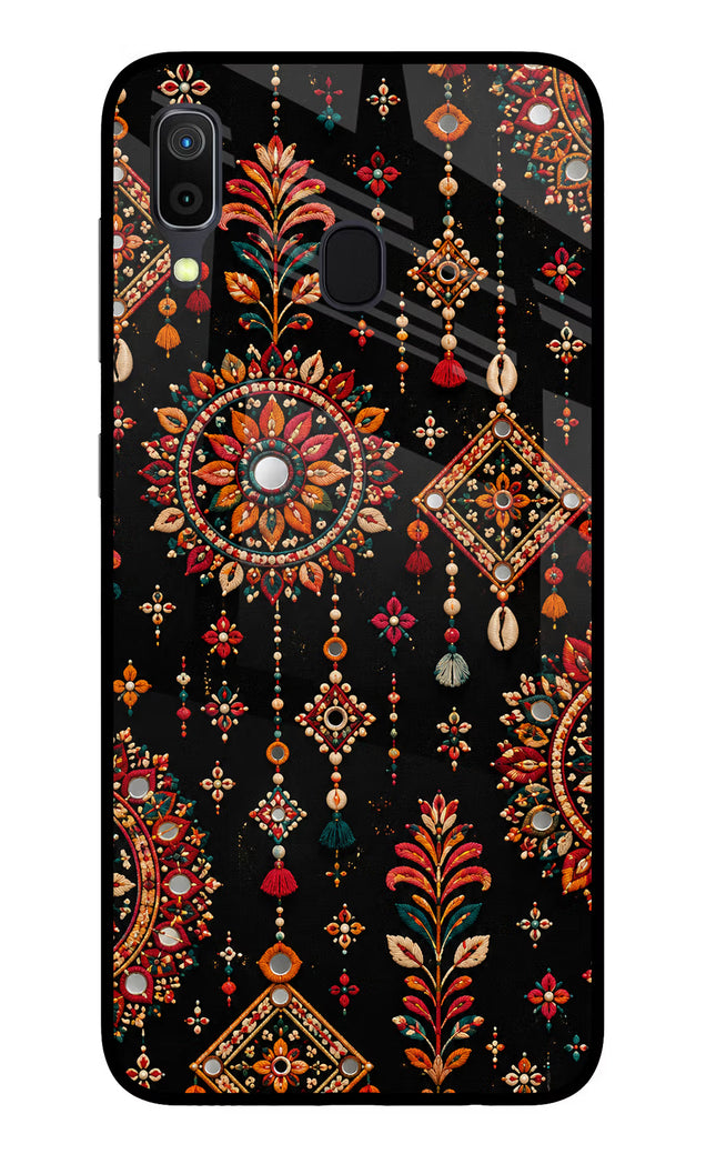 Boho Noir Samsung A30 Glass Case