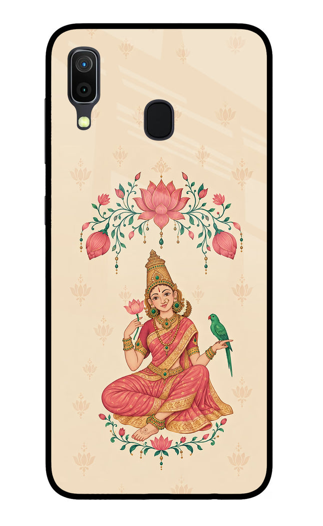 Goddess Lakshmi Samsung A30 Glass Case