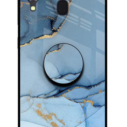 Blue Marble Samsung A30 Pop Case by Casekaro
