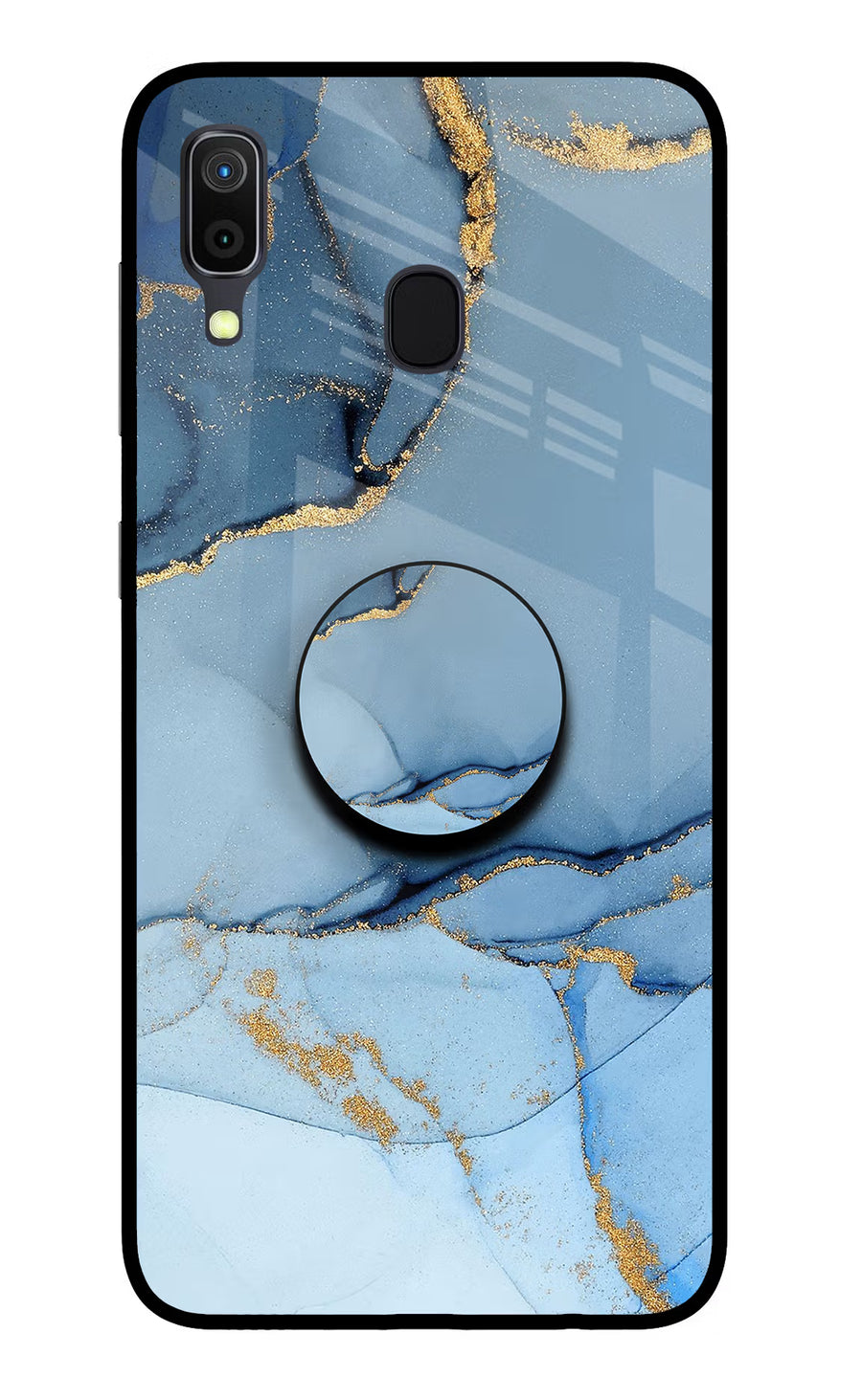 Blue Marble Samsung A30 Pop Case, Glass case
