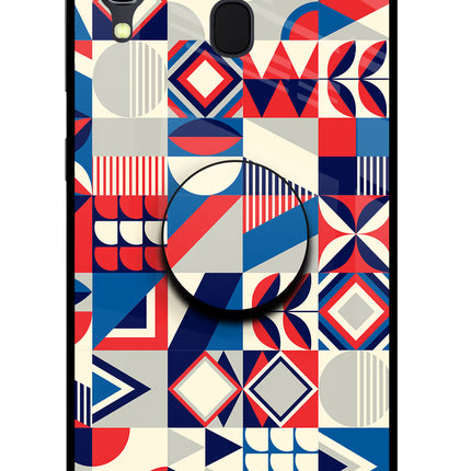 Colorful Pattern Samsung A30 Pop Case by Casekaro