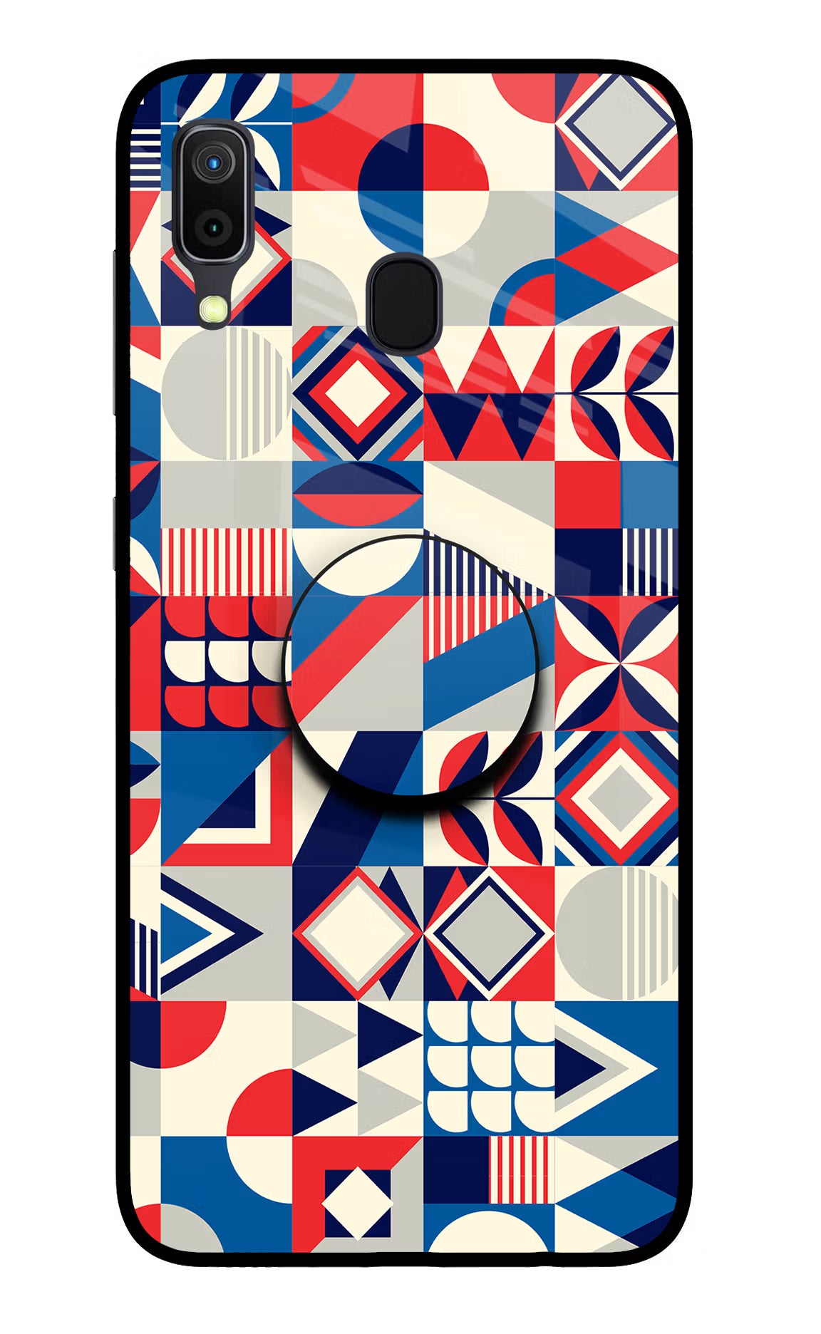 Colorful Pattern Samsung A30 Pop Case by Casekaro