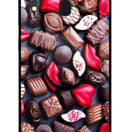 Chocolates Samsung A30 Pop Case by Casekaro