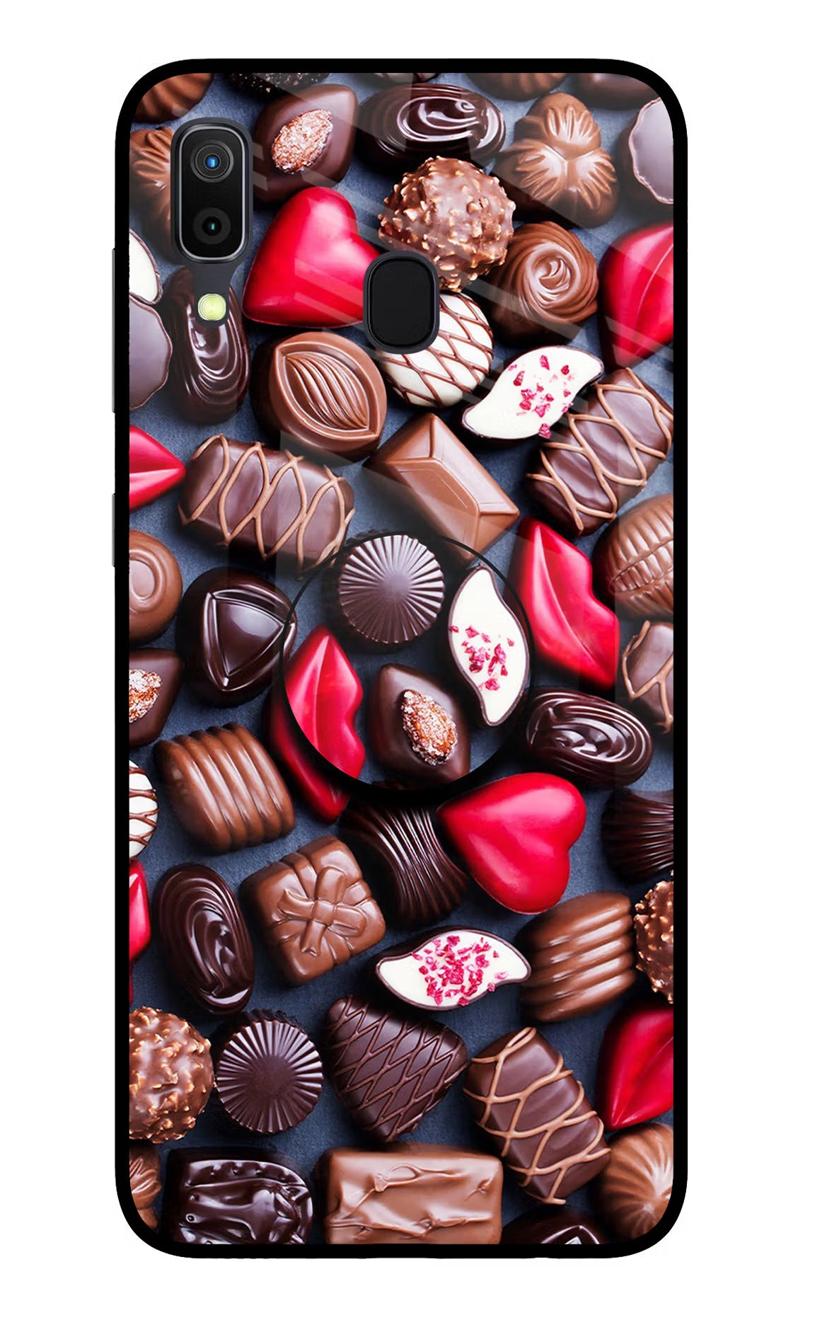 Chocolates Samsung A30 Pop Case by Casekaro