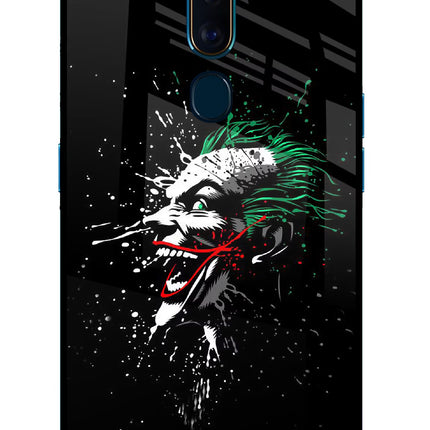 Joker Oppo F11 Pro Glass Case Back Cover by Casekaro