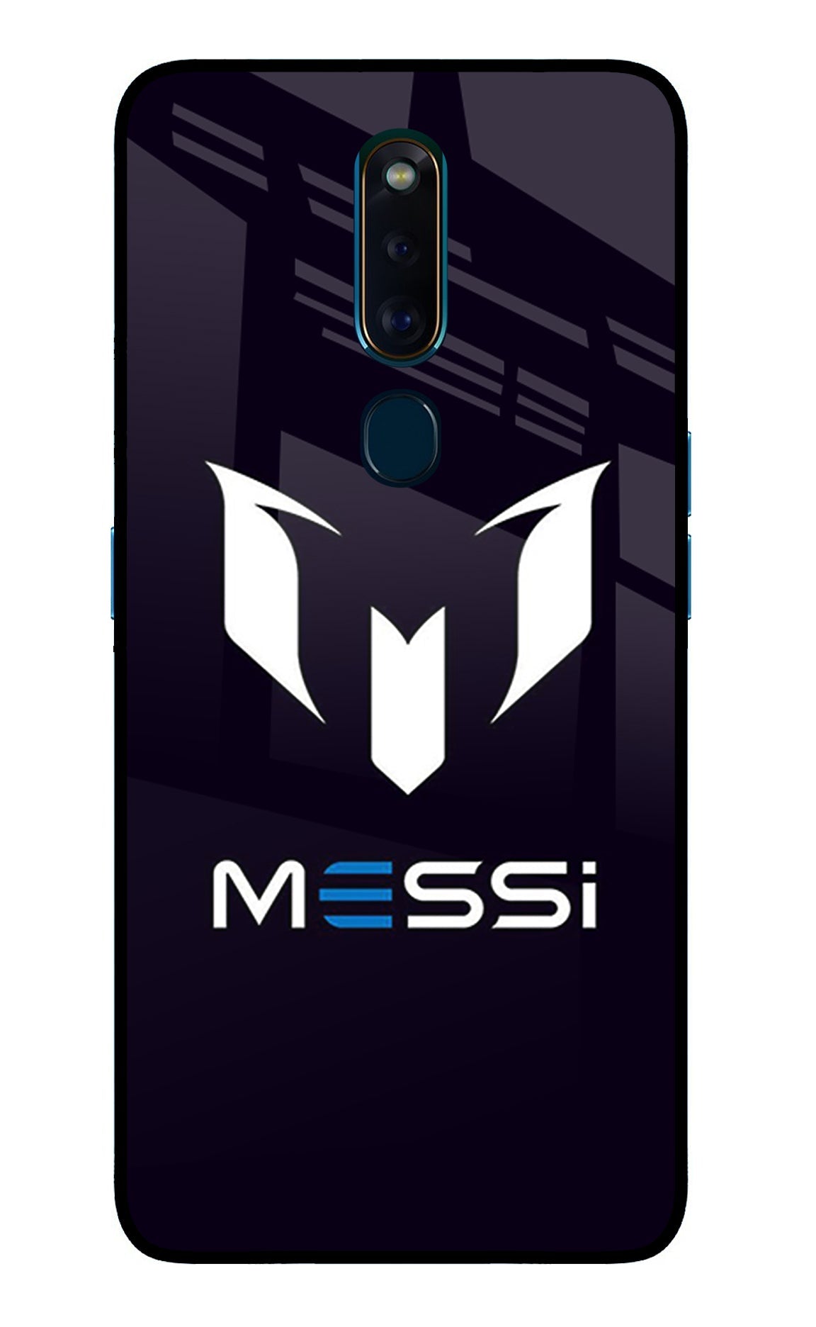 Messi Logo Oppo F11 Pro Glass Case