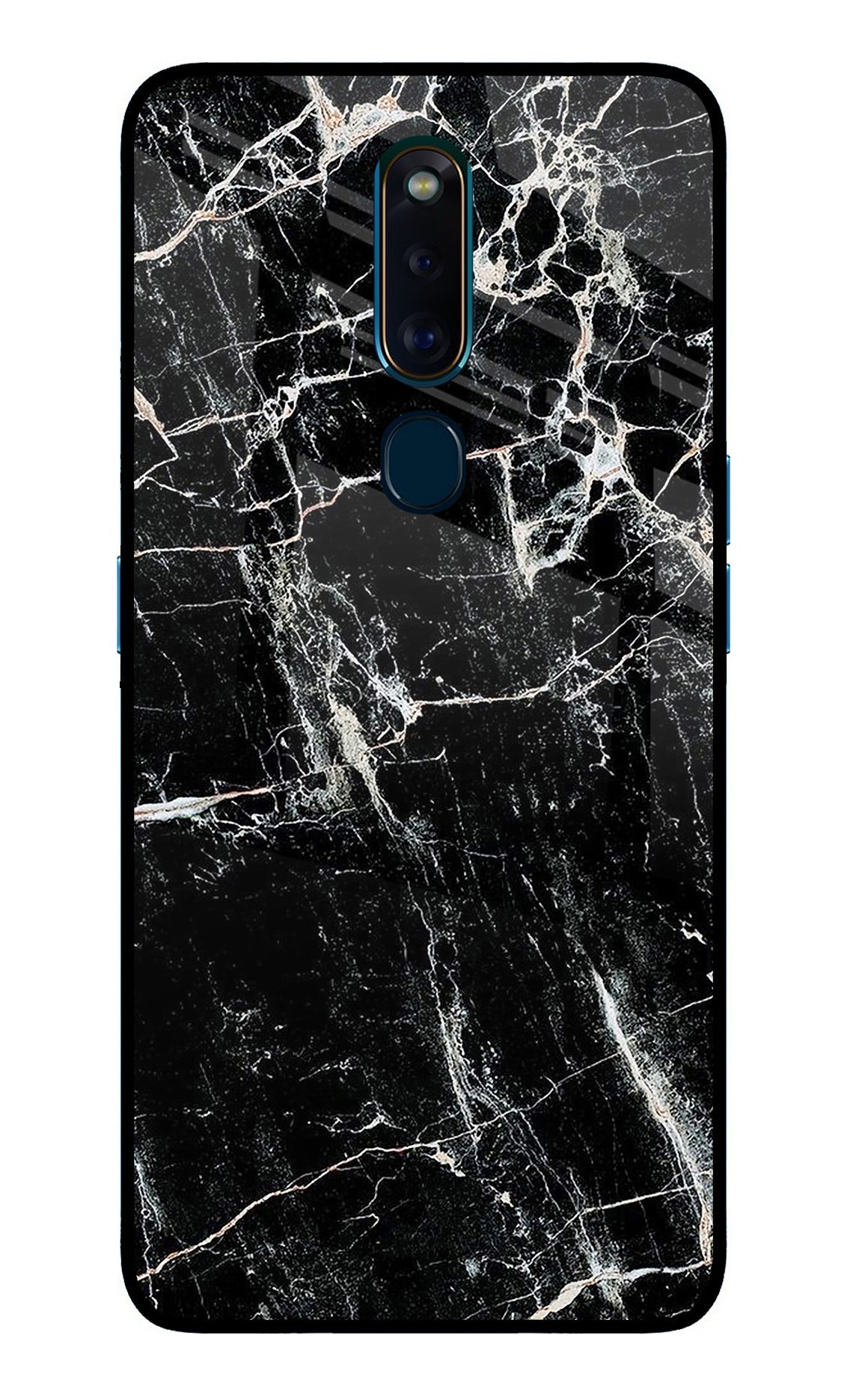 Black Marble Texture Oppo F11 Pro Back Cover