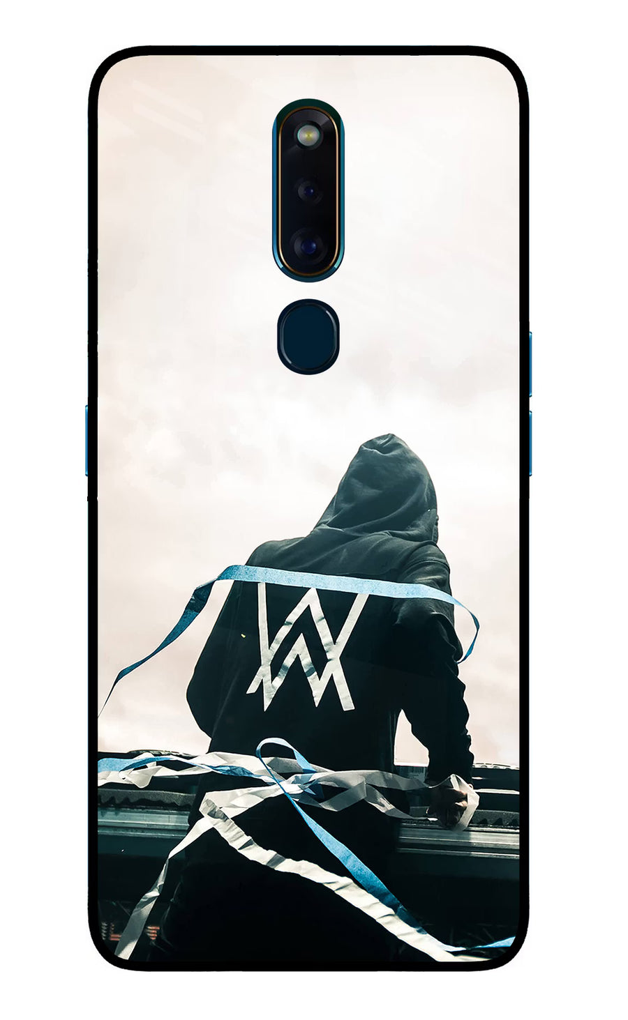 Alan Walker Oppo F11 Pro Back Cover, Glass case