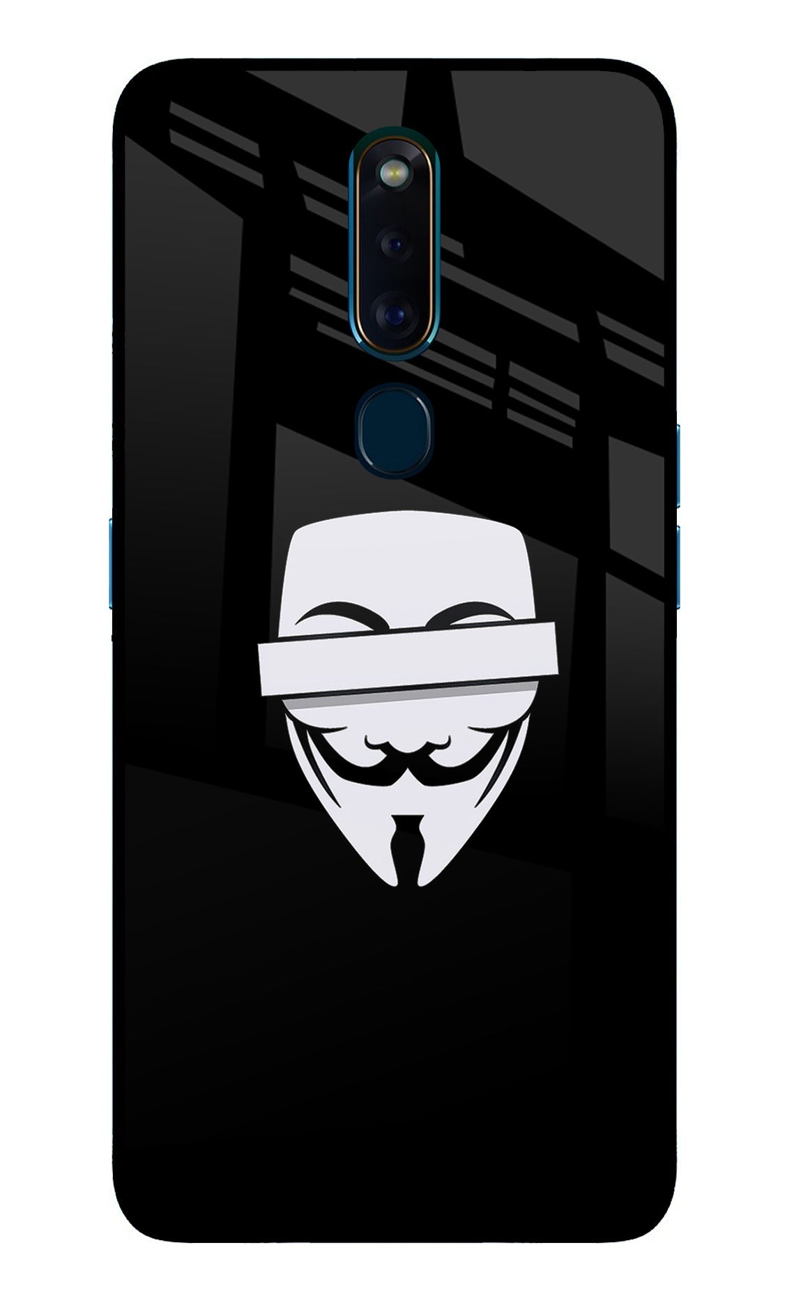 Anonymous Face Oppo F11 Pro Back Cover