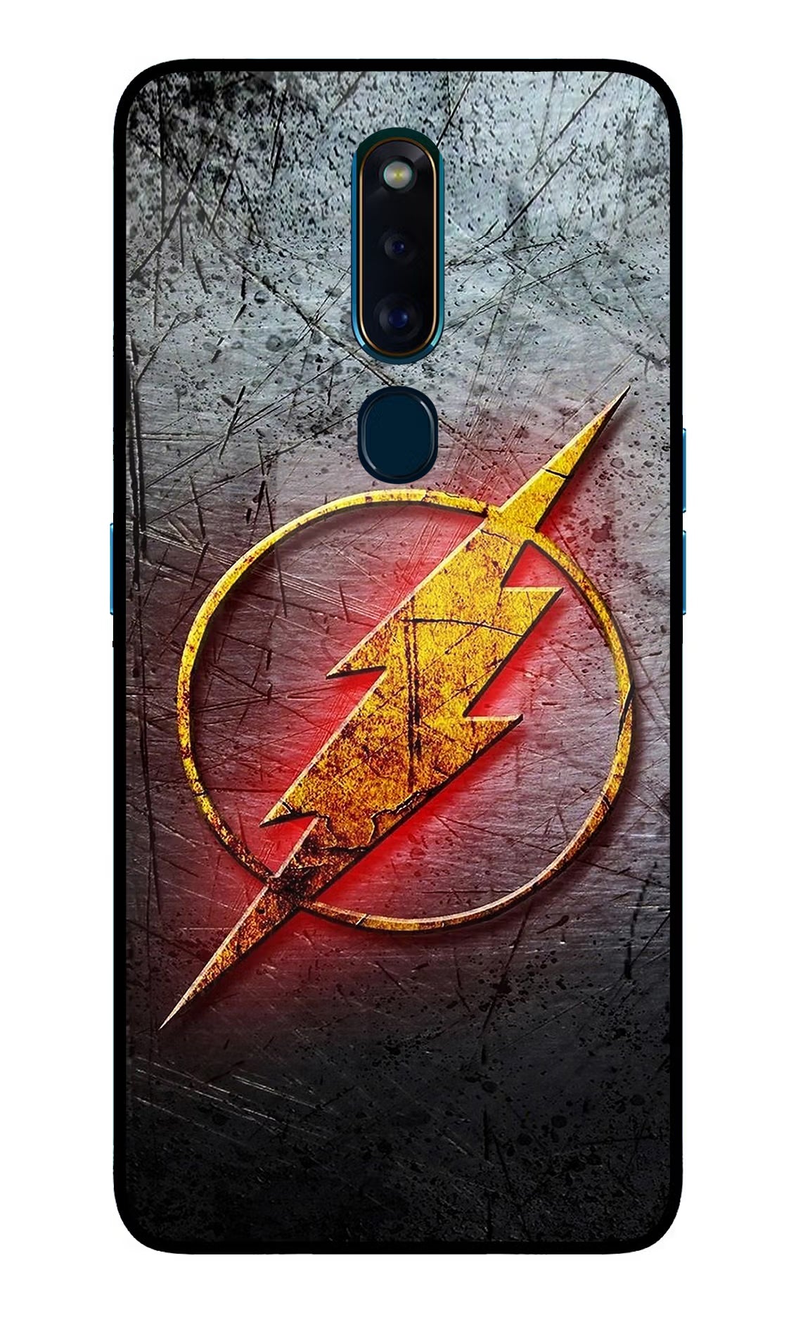 Flash Oppo F11 Pro Glass Case Back Cover by Casekaro
