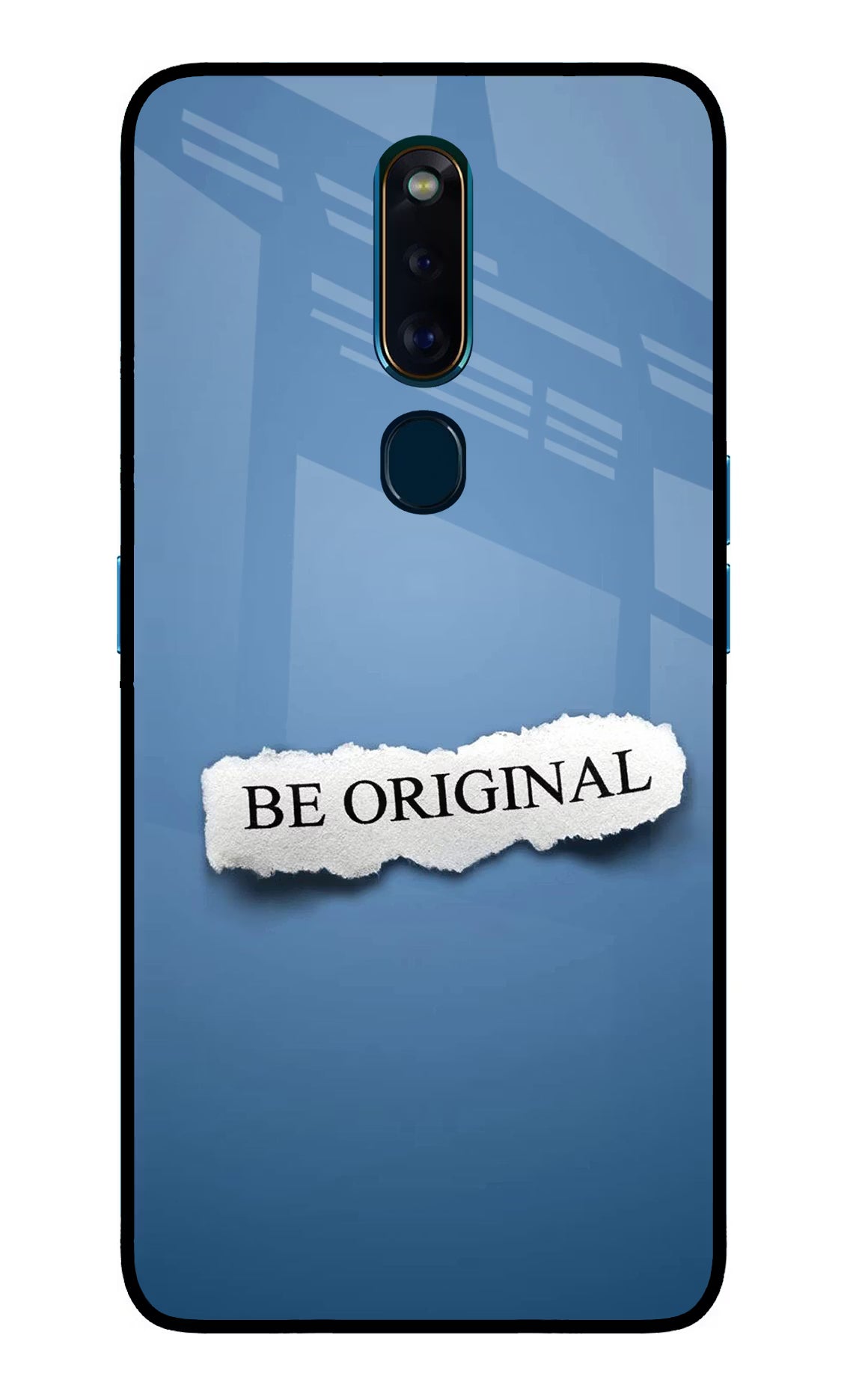 Be Original Oppo F11 Pro Glass Case Back Cover by Casekaro