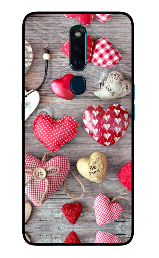 Love Wallpaper Oppo F11 Pro Glass Case
