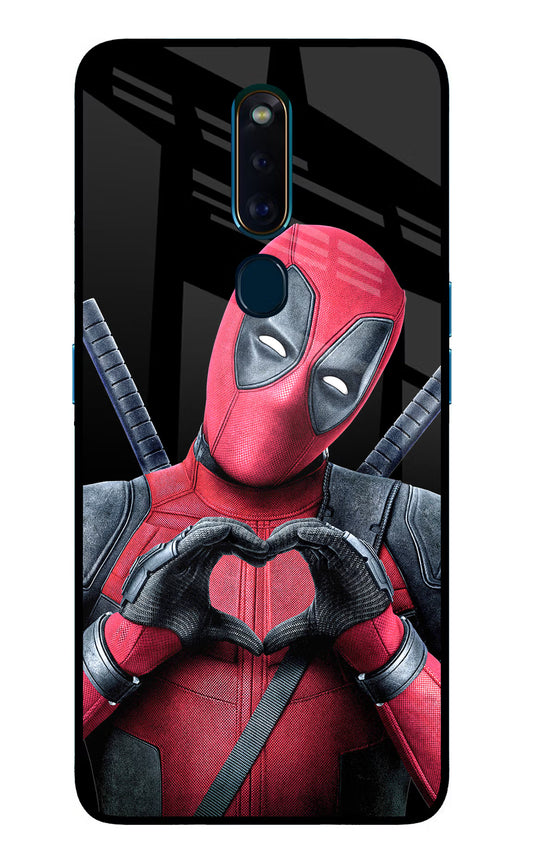 Deadpool Oppo F11 Pro Glass Case