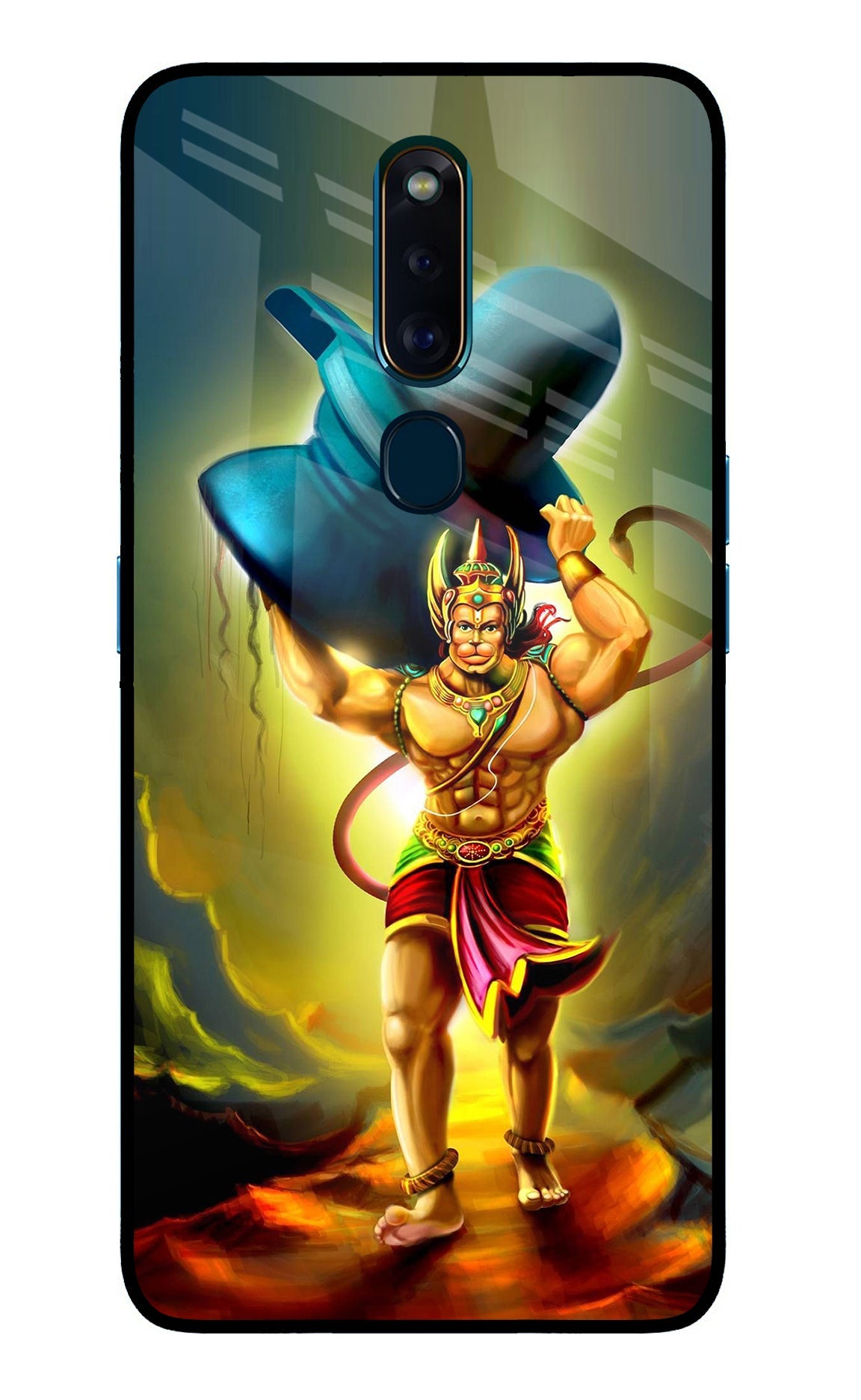 Lord Hanuman Oppo F11 Pro Back Cover