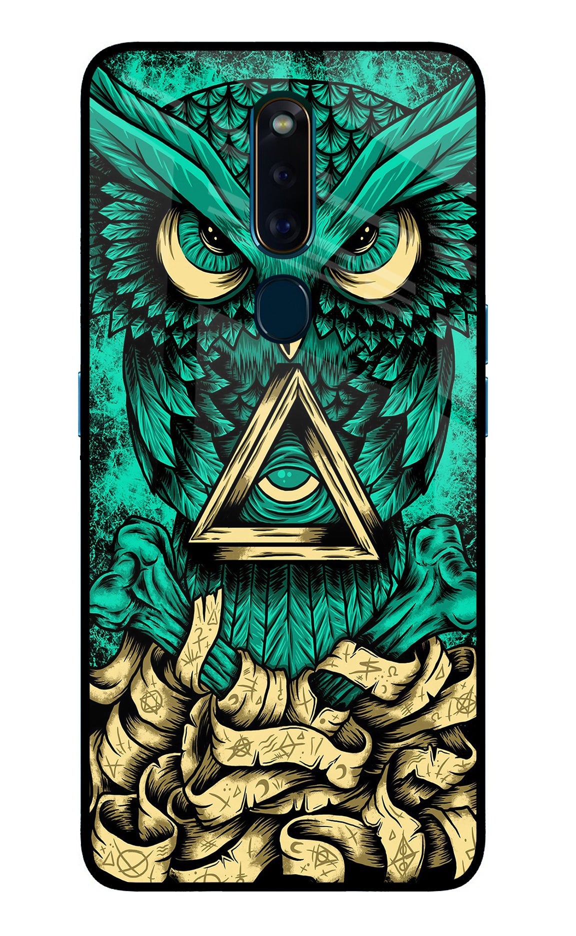 Green Owl Oppo F11 Pro Back Cover