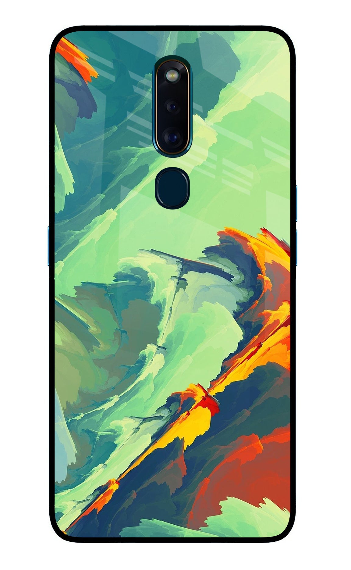 Paint Art Oppo F11 Pro Glass Case